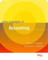Core Concepts Version of Survey of Accounting 0471467111 Book Cover