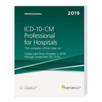 ICD-10-CM for Hospitals 2019 Professional With Guidelines 1622544366 Book Cover