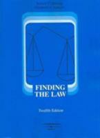 Finding the Law (American Casebook) 0314145796 Book Cover