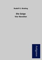 Die Geige: Vier Novellen 3842403569 Book Cover