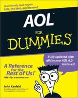 AOL for Dummies 0764501925 Book Cover