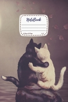 Notebook: Cat Notebook Journal perfect gift for boys, girls, men, kids and animal lovers Diary Journal Planner Or Sketchbook Calligraphy and Hand Lettering Size 6 x 9 120 lined pages 1673710964 Book Cover