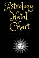 Astrology Natal Chart Notebook: A Workbook for Beginners, daybook,Diary, 100 Pages, College Ruled, 6" x 9" 167992446X Book Cover