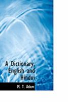 A Dictionary: English And Hindui 1164524275 Book Cover