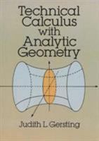 Technical Calculus with Analytic Geometry 048667343X Book Cover