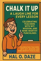 Chalk It Up: A Laugh Line for Every Lesson: Celebrating Teachers with Wit, Wisdom, and Wink-Worthy Punchlines (Holiday Ha-Ha's: The Festive Dad Joke Collection) B0F78RXZYG Book Cover