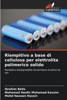 Riempitivo a base di cellulosa per elettrolita polimerico solido (Italian Edition) 6202203862 Book Cover