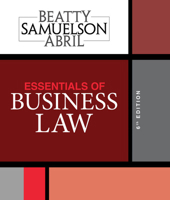 Essentials of Business Law 0538473800 Book Cover