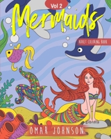 Mermaids Adult Coloring Book Vol 2 1706819374 Book Cover