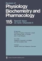 Reviews of Physiology, Biochemistry and Pharmacology 3662311585 Book Cover
