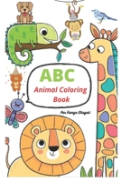 ABC Animal Coloring Book: Cute Alphabet Coloring Book For Kids, Education, Children's Coloring Books (Kids coloring activi B08BVWTH99 Book Cover