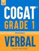 COGAT Grade 1 Verbal: 3 Practice Tests - Level 7 B0F7L9P1VW Book Cover