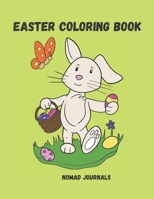 Easter Coloring Book: Bunnies, Chicks, and Easter Eggs B08XFMDNF9 Book Cover