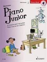 Piano Junior Theory Book 4 Vol 4 1847614833 Book Cover