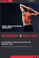 Workout Log Book: For Women On The Go Fitness Journal For The Gym, Track Your Progress, Cardio, Weights And Motivation 6x9 Paperback: Workout Log Book: For Women 1660794722 Book Cover