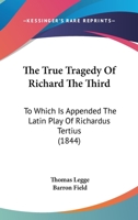 Richardus Tertius (American university studies) 116514557X Book Cover