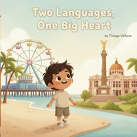 Two Languages, One Big Heart (English & Spanish): Growing Up with English and Spanish B0GNCLR5ZX Book Cover