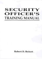 Security Officer's Training Manual 0137994206 Book Cover