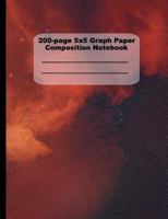 200-page Graph Paper Composition Notebook 1717908543 Book Cover