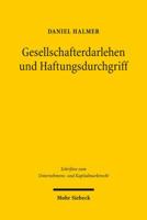 Gesellschafterdarlehen Und Haftungsdurchgriff: Zur Rechtsokonomik Beschrankter Haftung Bei Unterkapitalisierung 3161520106 Book Cover