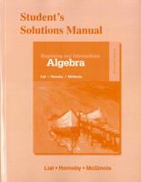 Student Solutions Manual for Beginning and Intermediate Algebra 0321715659 Book Cover