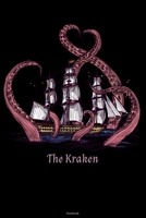 The Kraken Notebook: Octopus and Ship Journal Kraken Composition Book Giant Squid Gift 1696768799 Book Cover