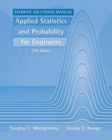 Applied Statistics and Probability for Engineers, Student Solutions Manual 047088844X Book Cover