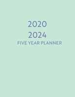 2020-2024 Five Year Planner: 2020-2024 Five Year Monthly Planner 60 months Calendar Appointment Notebook 1699022143 Book Cover