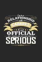 Relationship with cabaret: 6x9 Cabaret - dotgrid - dot grid paper - notebook - notes 1086997255 Book Cover