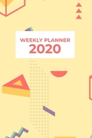 Weekly Planner 2020: 80's style weekly planner organizer book with calendars and famous quotes 1656605686 Book Cover