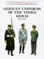 German Army Uniforms and Insignia 1933-1945 0713708816 Book Cover