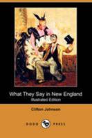 What They Say in New England and Other American Folklore 1468090178 Book Cover
