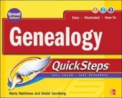 Genealogy QuickSteps 0071784209 Book Cover