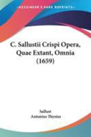 Sallust 0554918838 Book Cover