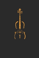 The Cello: Cellos Notebook, Dotted Bullet (6 x 9 - 120 pages) Musical Instruments Themed Notebook for Daily Journal, Diary, and Gift 1651133786 Book Cover