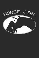 Horse Girl Notebook: 6x9inch Horse Girl Notebook College-ruled 1073689840 Book Cover