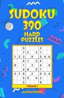 SUDOKU 390 Hard Puzzles 1986606937 Book Cover