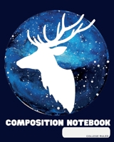 Composition Notebook: College Ruled DEAR Back to School Composition Book for Teachers, Students, Kids and Teens 120 Pages, 60 Sheets 8 x 10 inches 1702204901 Book Cover