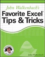 John Walkenbach's Favorite Excel Tips and Tricks 0764598163 Book Cover