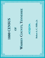 1880 Census of Warren County, Tennessee 0788491393 Book Cover