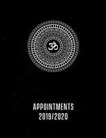 Appointment Book 2019 - 2020: Massage Therapist appointment book 2019 - 2020 (Sept - Aug) Month to Month Calendar + Daily / Hourly appointments w/ 15 min slots / Client contacts for masseuse 1704063086 Book Cover