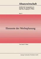 Elemente Der Werbeplanung 3663200280 Book Cover