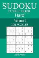 300 Hard Sudoku Puzzle Book 1987773462 Book Cover