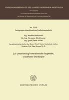 Zur Umstromung Hintereinander Liegender, Wandfester Storkorper 3531025503 Book Cover