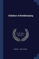 Syllabus of Bookkeeping 1376781352 Book Cover