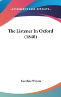 The Listener in Oxford 0353887390 Book Cover