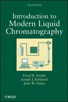 Introduction to Modern Liquid Chromatography 0471810193 Book Cover