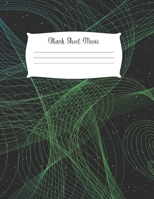 Blank Sheet Music Notebook Kids: Music Manuscript Paper / White Marble Blank Sheet Music / Notebook for Musicians  / Composition Books Gifts 100 Pages (8.5x11), perfect for learning 1674225016 Book Cover