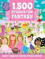 1,500 Sticker Fun Fantasy 1684123429 Book Cover