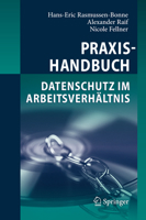 Praxishandbuch Datenschutz Im Arbeitsverhaltnis 3642118984 Book Cover